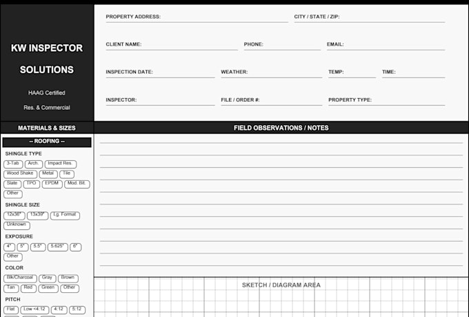 provide a professional building inspection review and report